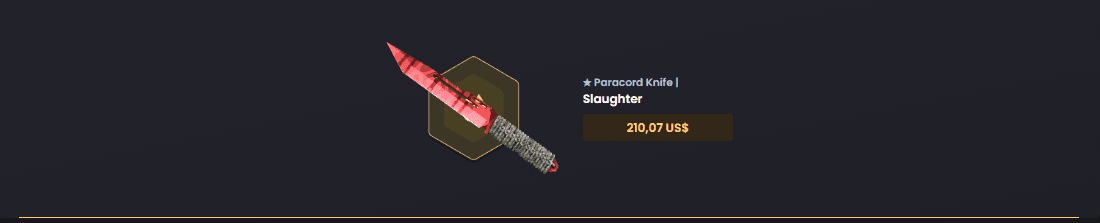 ★ Paracord Knife | Slaughter
