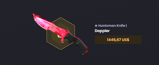 ★ Huntsman Knife | Doppler (Rubí)