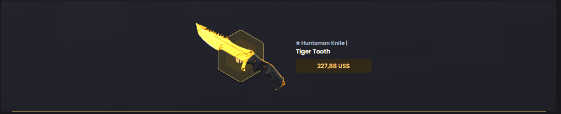 ★ Huntsman Knife | Tiger Tooth