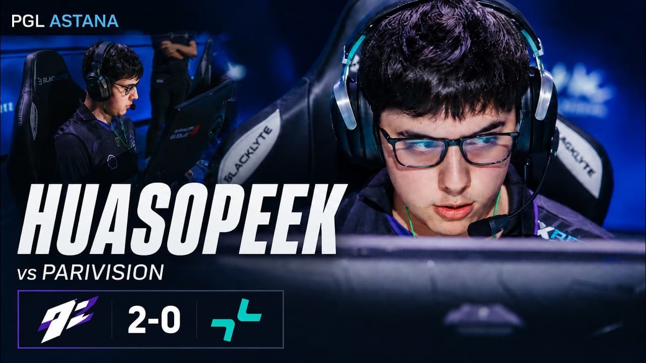 Huasopeek al límite: el clip que resume su nivel en CS2